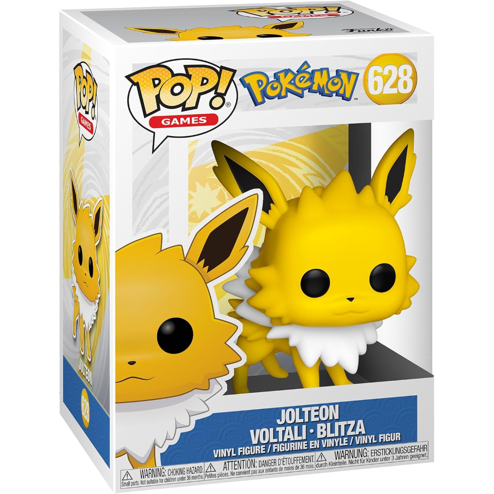 FUNKO POP POKEMON - VINYL FIGURE 628 JOLTEON 9CM