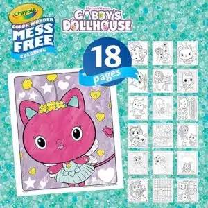 CRAYOLA - COLORING SET COLOR WONDER "GABBY DOLLHOUSE" 25-2915  iva.ass.imp art74