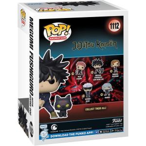 FUNKO POP JUJUTSU KAISEN - VINYL FIGURE 1112 MEGUMI W/DOGS 9CM