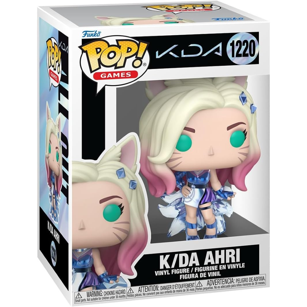FUNKO POP LEAGUE OF LEGENDS K/DA - VINYL FIGURE 1220 AHRI 9CM 91471