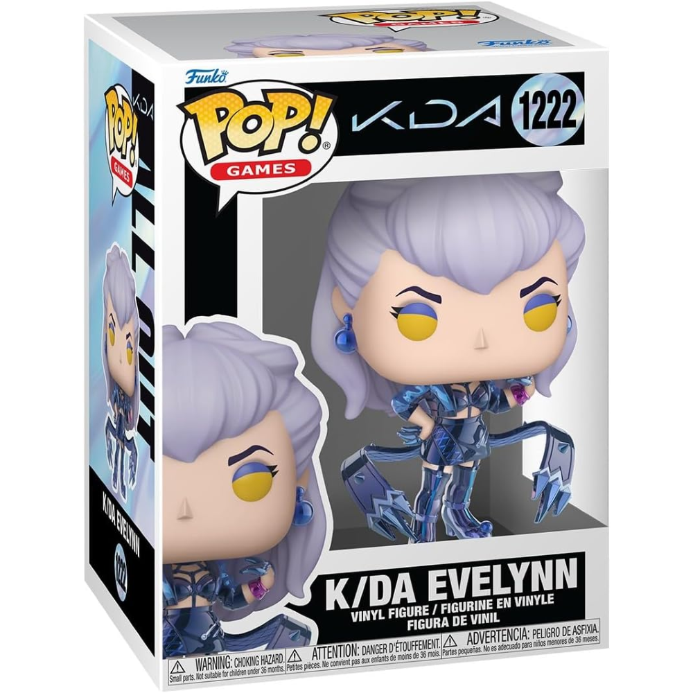 FUNKO POP LEAGUE OF LEGENDS K/DA - VINYL FIGURE 1222 EVELYNN 9CM 91473