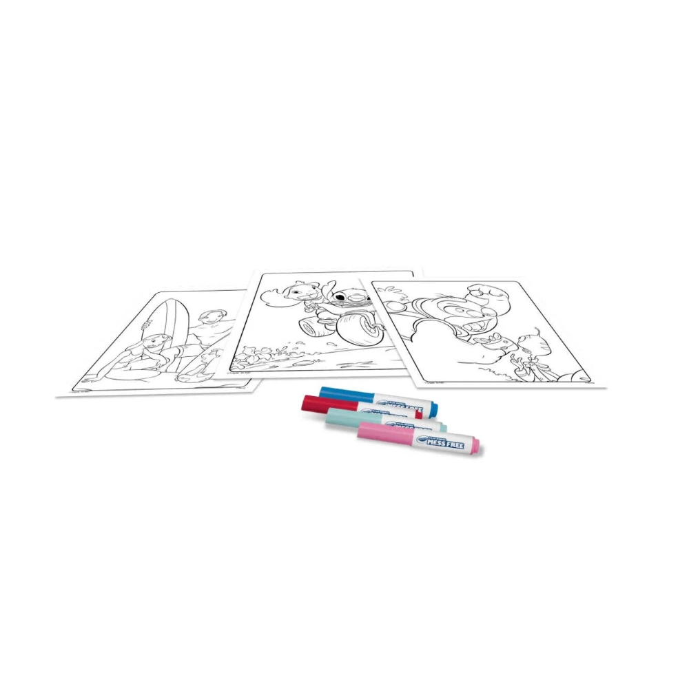 CRAYOLA - COLORING SET COLOR WONDER "DISNEY LILO & STITCH" 25-7021  iva.ass.imp art74