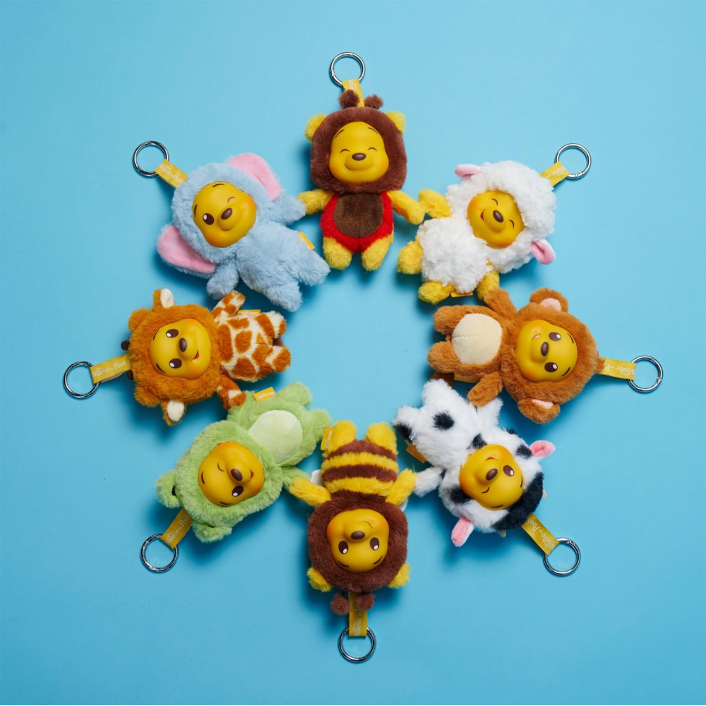 SIMBA - YUYUS BLIND BOX "Disney Winnie the Pooh" clips 8 assortiti - cm.12 