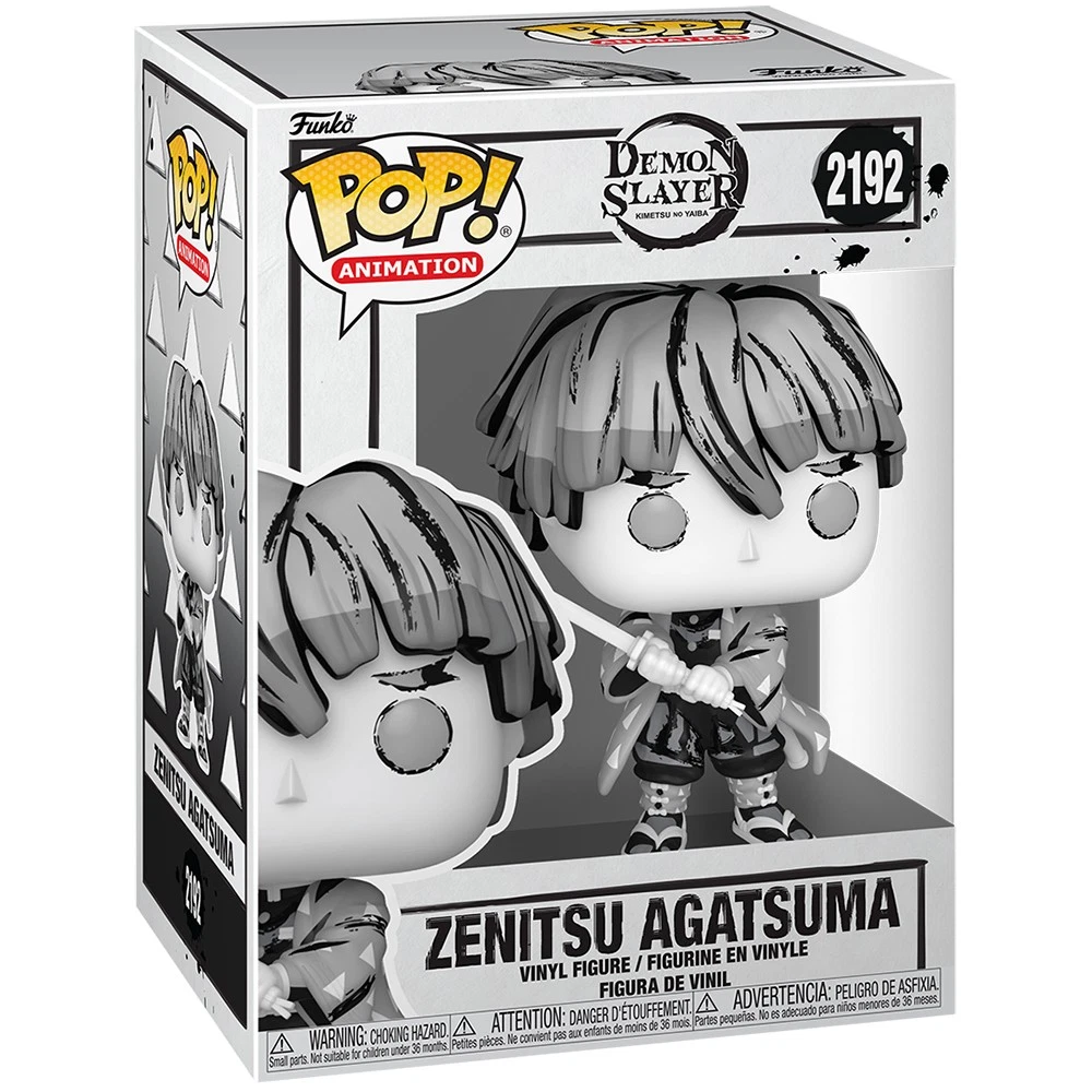 FUNKO POP DEMON SLAYER S3 - VINYL FIGURE 2192 ZENITSU AGATSUMA (SUMI-INK) 9CM 