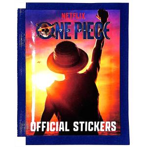 DIRAMIX - One Piece eco blister - Eco blister con 5 bustine di figurine - Offical Stickers Netflix