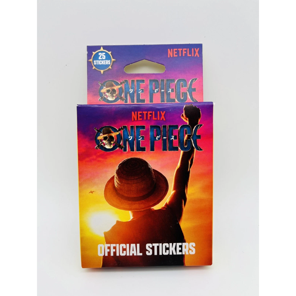 DIRAMIX - One Piece eco blister - Eco blister con 5 bustine di figurine - Offical Stickers Netflix
