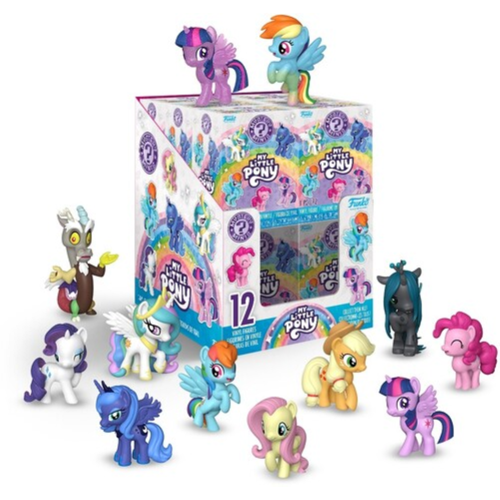 FUNKO POP 89588 MY LITTLE PONY - MYSTERY MINI BLIND BOX - DISPLAY 12PC CASE PACK 