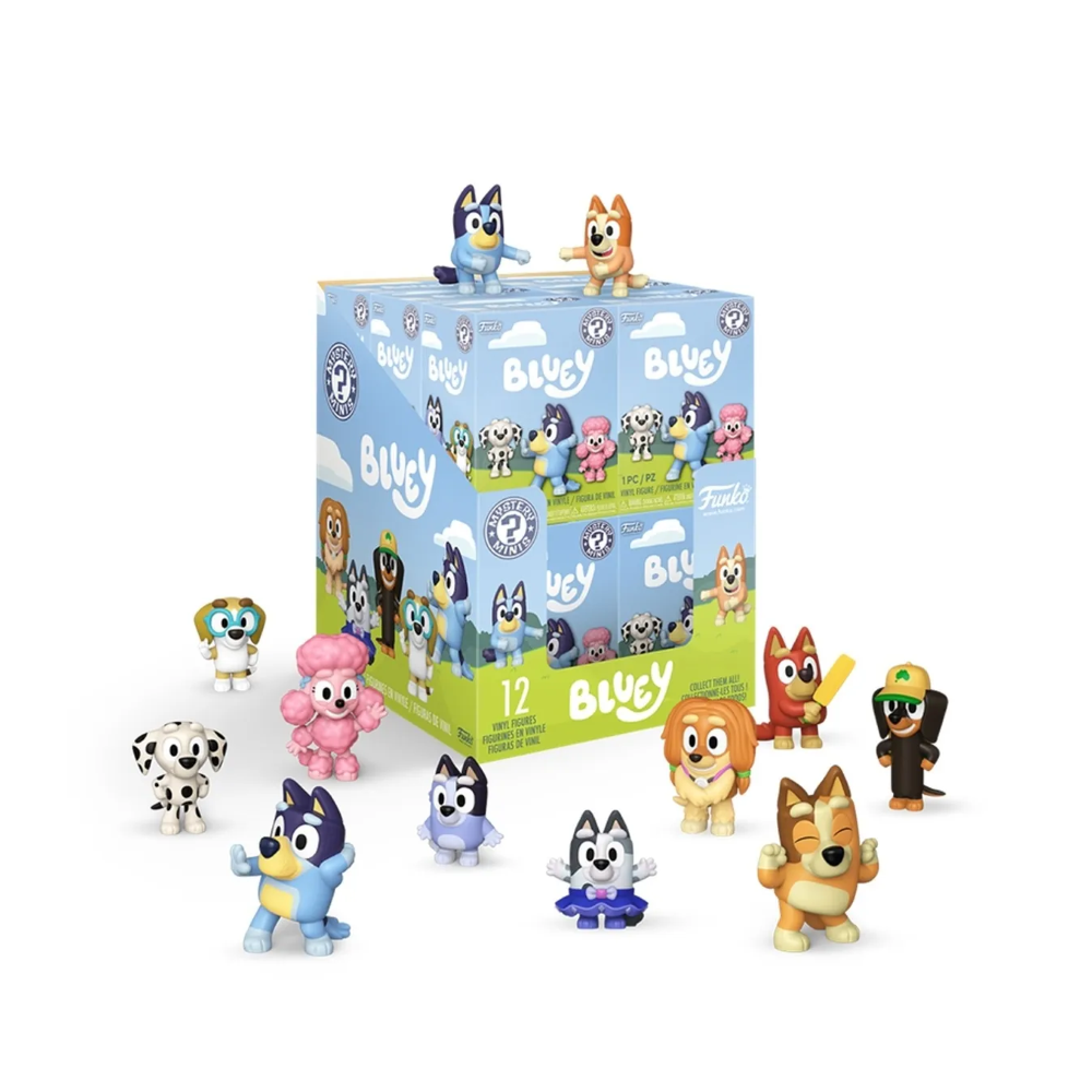 FUNKO POP 94117 Bluey - MYSTERY MINI BLIND BOX - DISPLAY 12PZ 