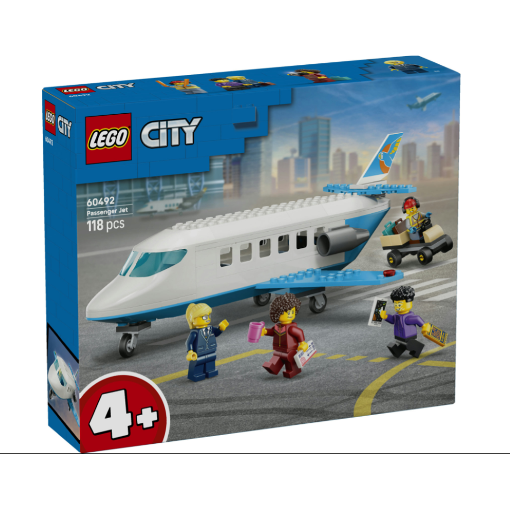 LEGO CITY - Jet passeggeri 60492 