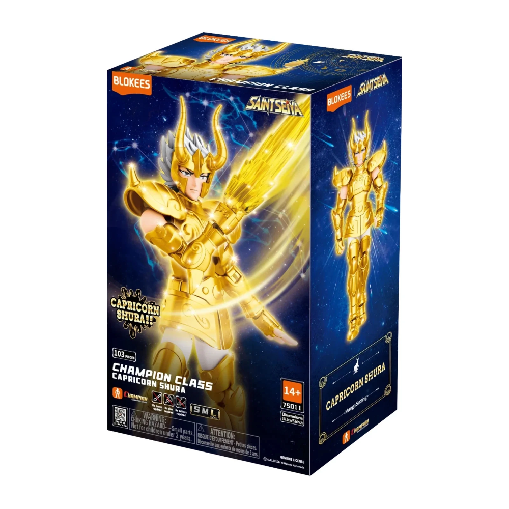 Blokees - Saint Seiya Champion Class 10 - 75011 Capricorn Shura  Model Kit 