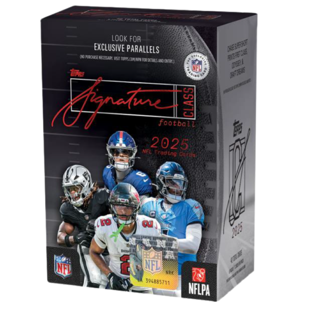 TOPPS - 2025 NFL SIGNATURE CLASS FOOTBALL VALUE BOX (CEE)
