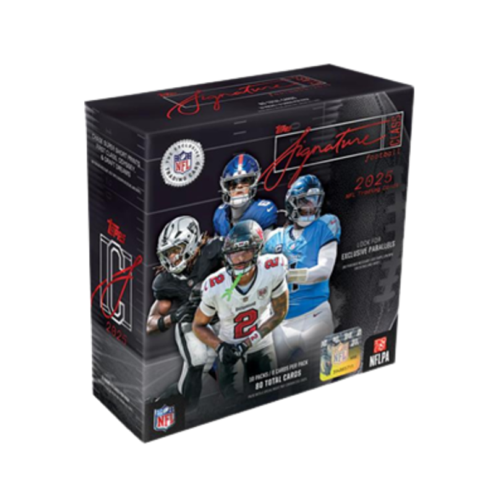 TOPPS - 2025 NFL SIGNATURE CLASS FOOTBALL Mega Box (CEE)