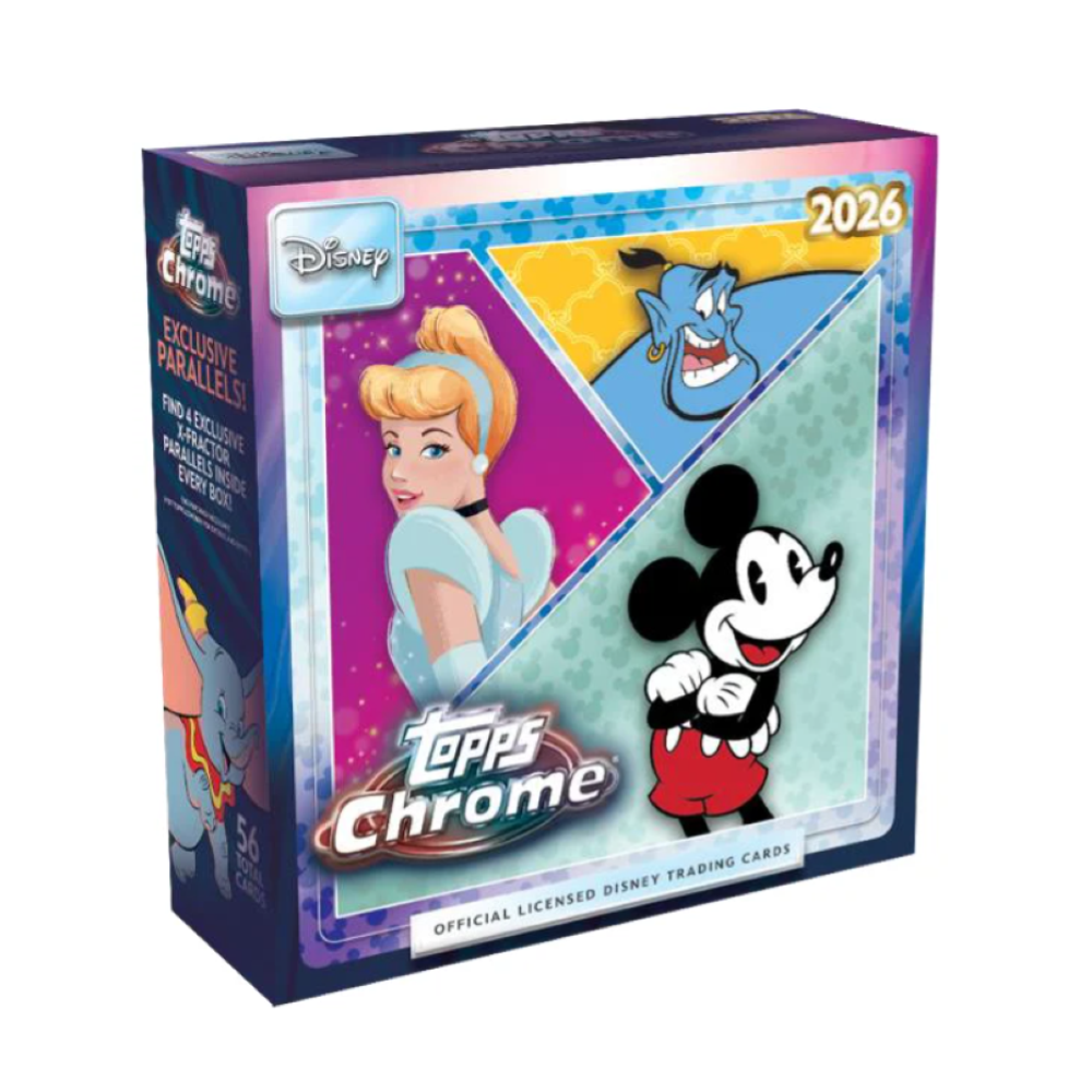 TOPPS - CHROME DISNEY 2026 MEGA BOX (MAX 10 PER STORE) 17/06/2026 