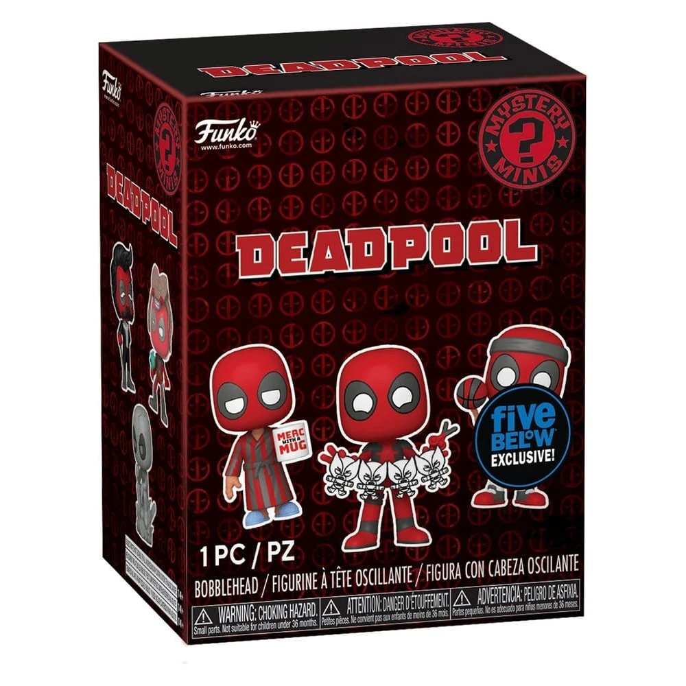 FUNKO POP 91897 DEADPOOL - MYSTERY MINI BLIND BOX - DISPLAY 12PC CASE PACK 