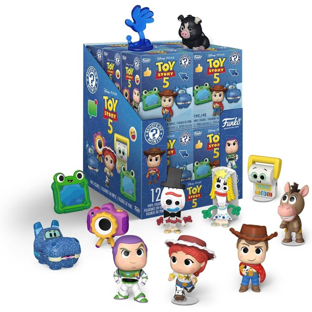 FUNKO POP 90772 TOY STORY 5 - MYSTERY MINI BLIND BOX - DISPLAY 12PC CASE PACK 
