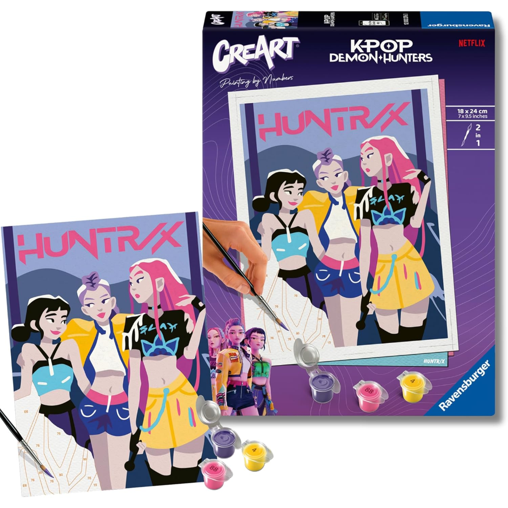 Ravensburger CreArt Adulti Serie Trend D - K-Pop Demon Hunters 