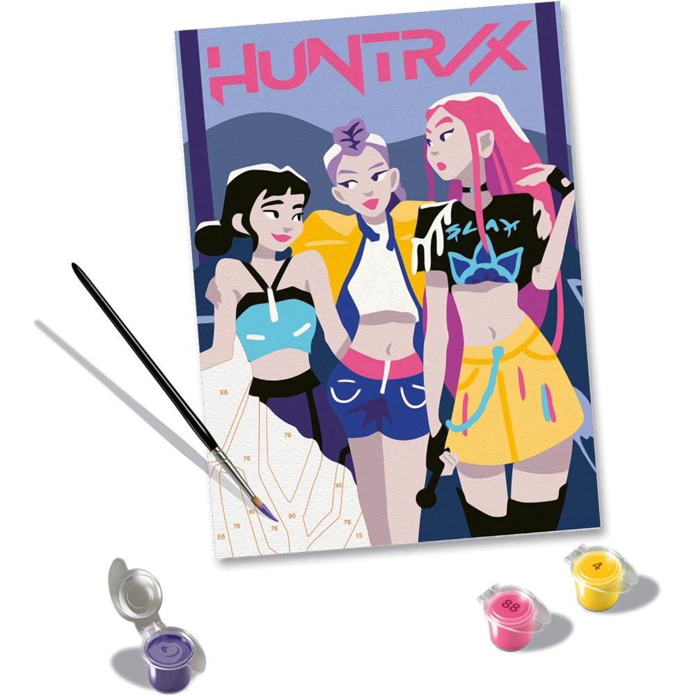 Ravensburger CreArt Adulti Serie Trend D - K-Pop Demon Hunters 