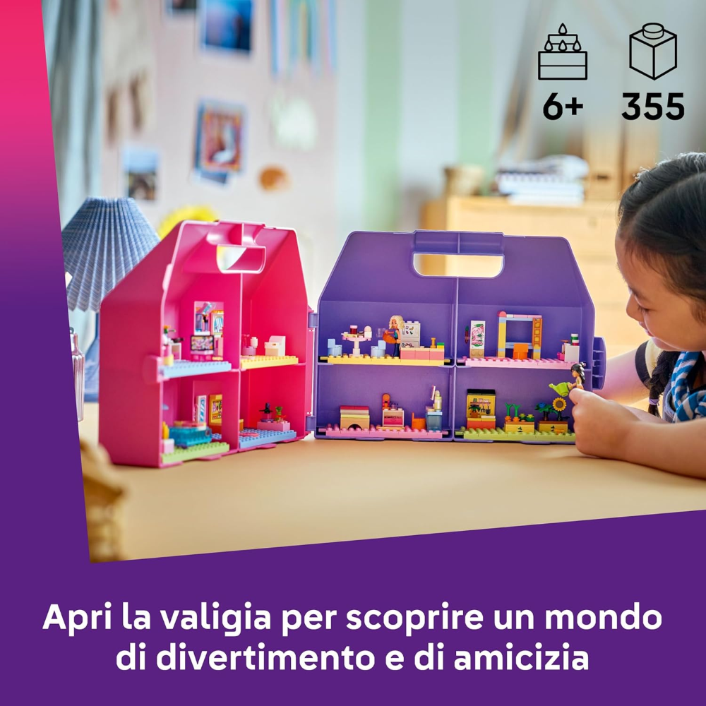 LEGO FRIENDS - Valigetta creativa Casa delle Bambole 42697