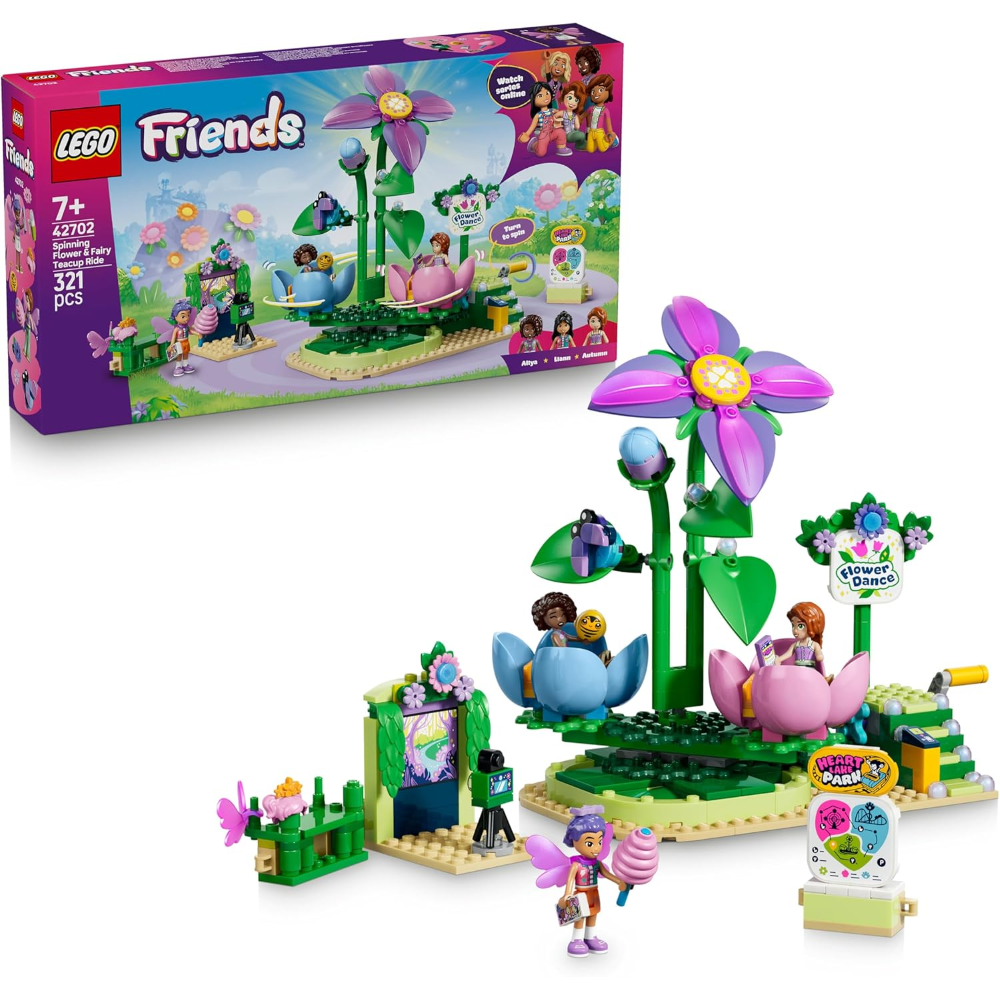 LEGO FRIENDS - Giostra delle tazze da tè Floreali 42702