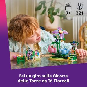 LEGO FRIENDS - Giostra delle tazze da tè Floreali 42702