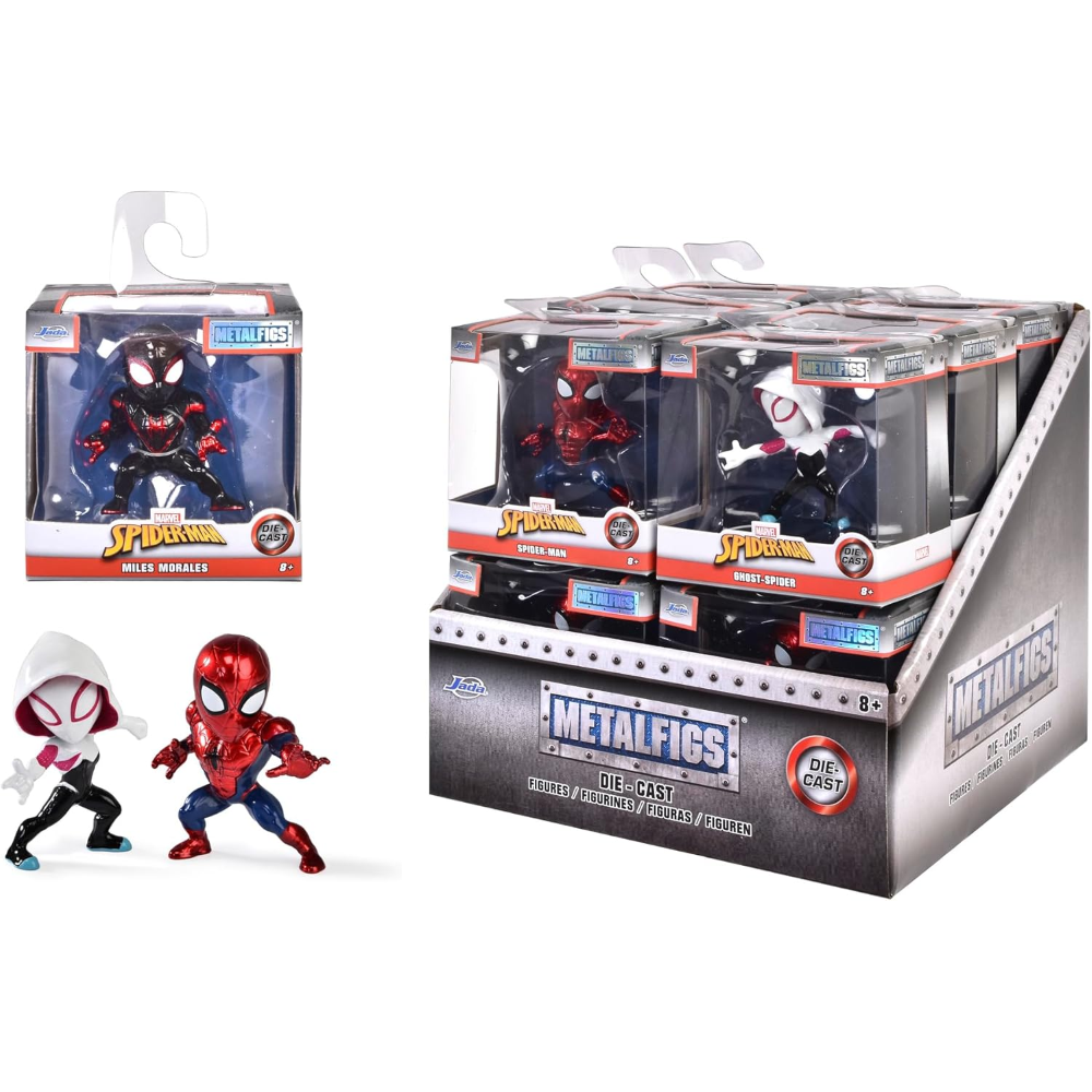 SIMBA - JADA Marvel Spiderman personaggi assortiti 6.5cm 3asst