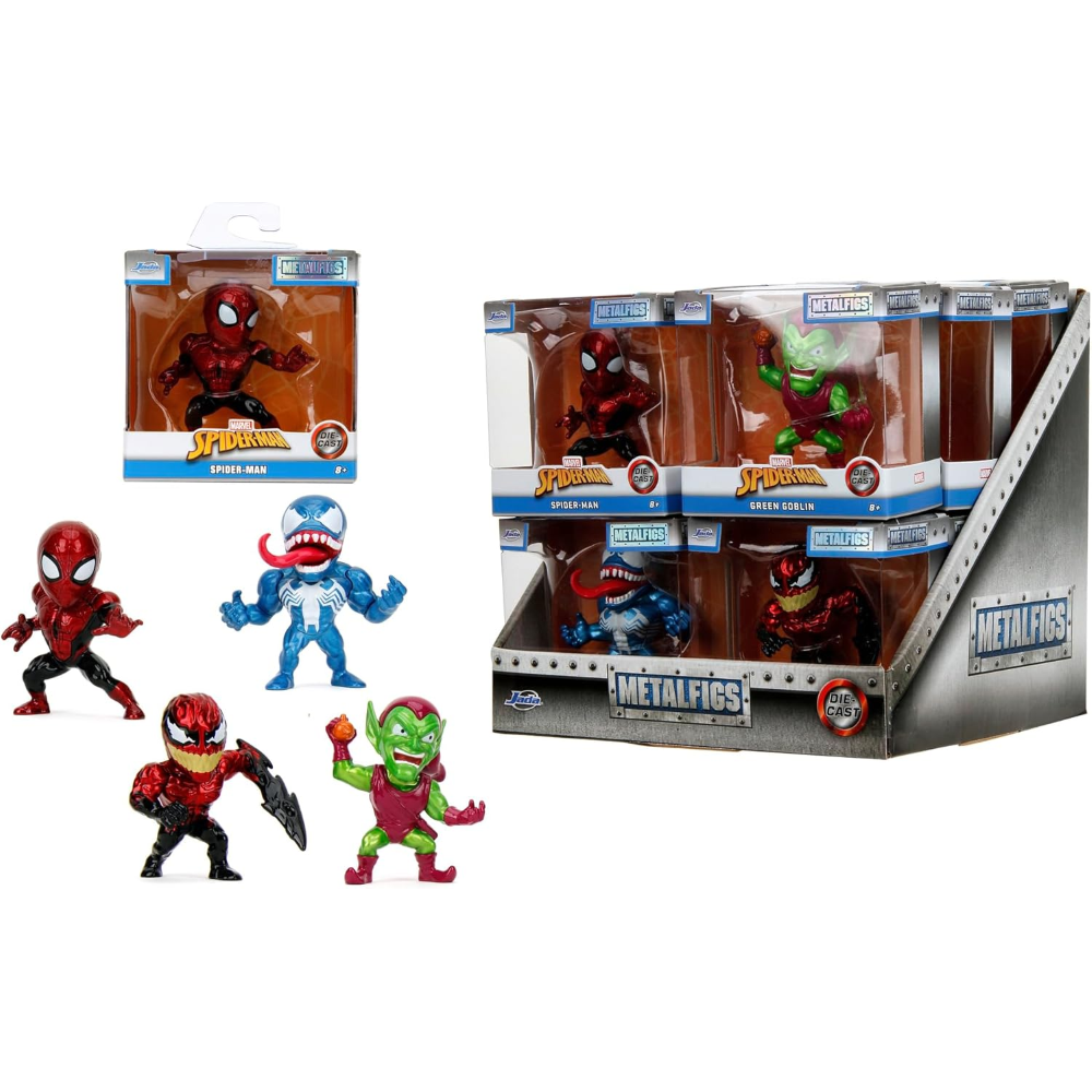 SIMBA - JADA Marvel Spiderman personaggi assortiti 6.5cm 4asst