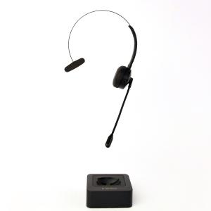 TECHMADE GEMBIRD BT CUFFIA WIRELESS DA CALL CENTER, MONO, NERA