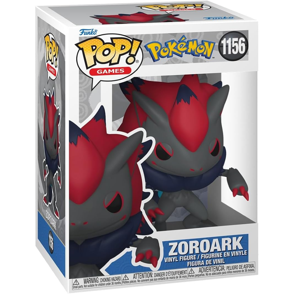 FUNKO POP POKEMON - VINYL FIGURE 1156 ZOROARK 9CM 