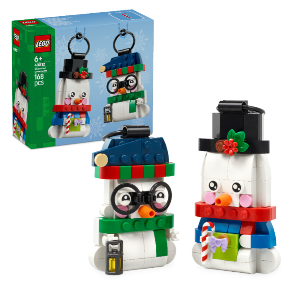 PREORDINE LEGO Seasons and Occasions - Pupazzi di neve ornamentali  40812 *SETTEMBRE