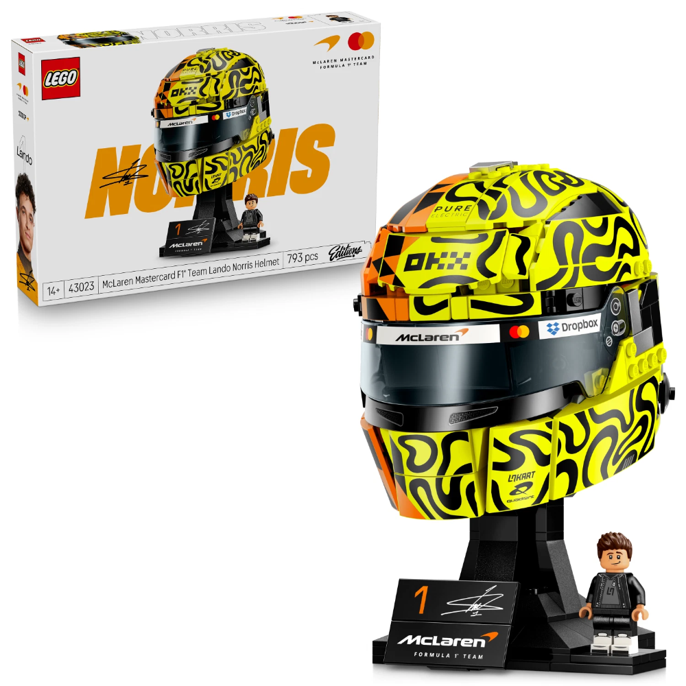 LEGO Editions Formula 1 - Casco McLaren Mastercard F1 Team Lando Norris 43023