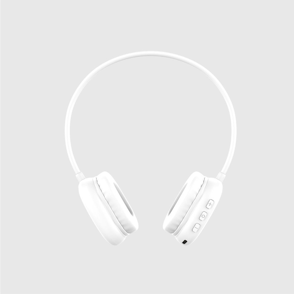 TECHMADE CUFFIE WIRELESS COLORE BIANCO