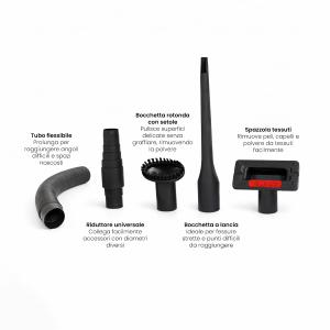 TECHMADE - SENHOME MINI ASPIRAPOLVERE PORTATILE DA AUTO SN-LT113C