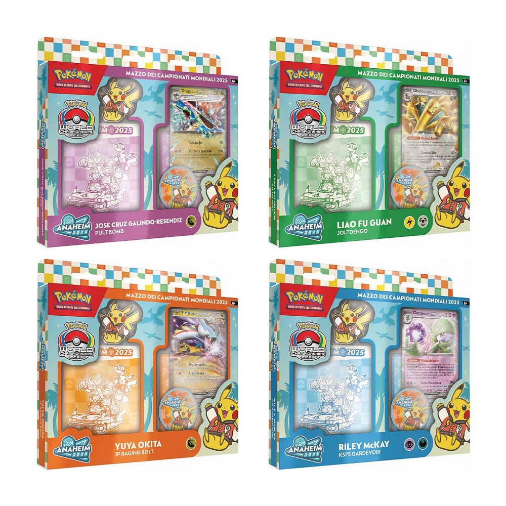 Pokemon - Mazzi Speciali "World Championship 2025 " IT