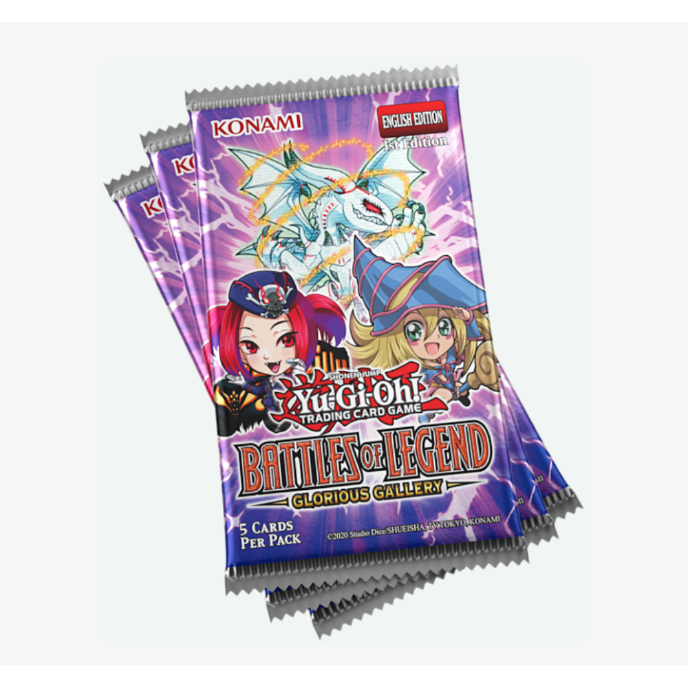 Yu-Gi-Oh! BUSTINA SINGOLA IN ESP. 24 BUSTE - BATTLE OF LEGEND: GLORIUOS GALLERY (ENG ) 04/06/2026
