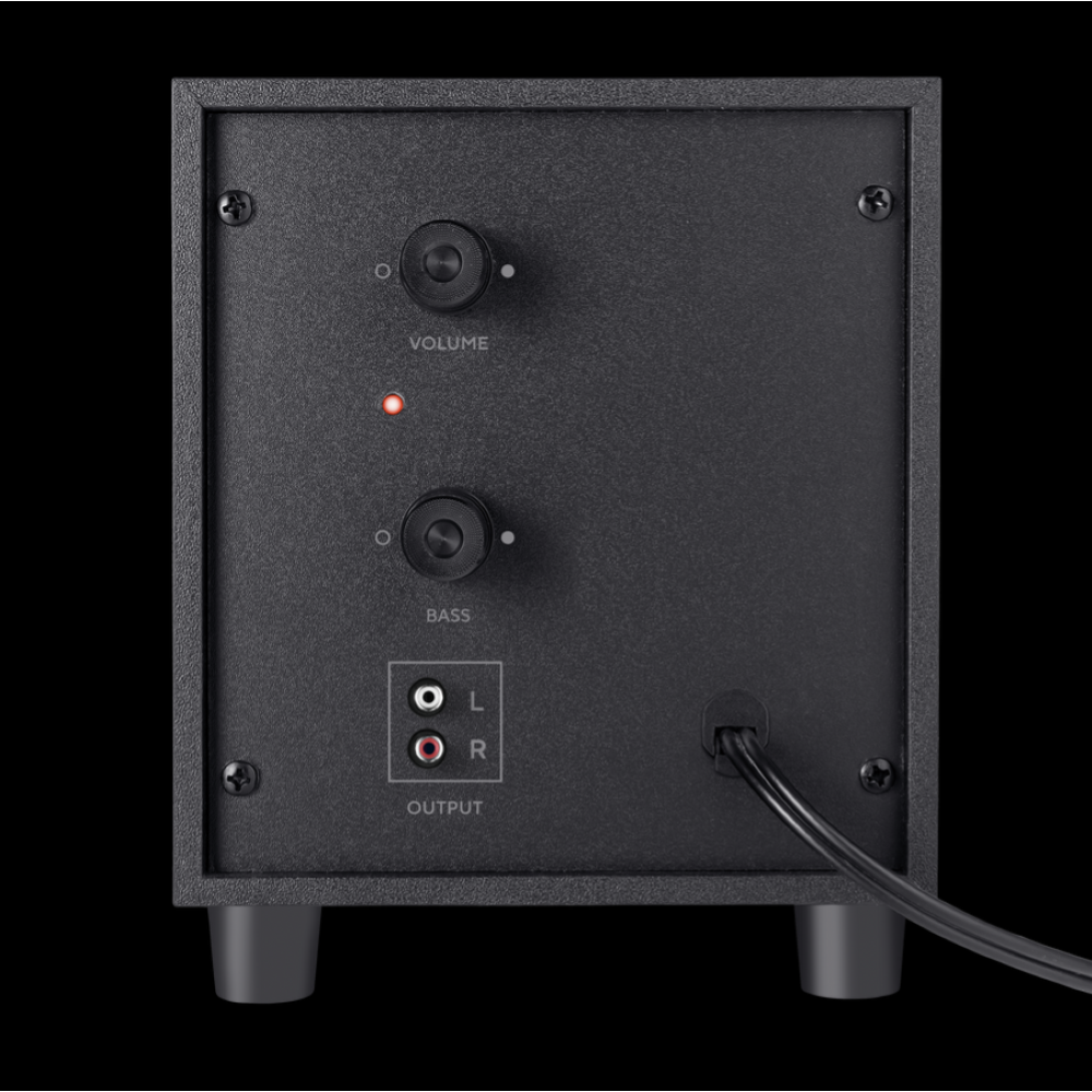 TRUST SPEAKER CON SUBWOOFER 2.1 - AVORA - Set altoparlanti con subwoofer 2.1 USB