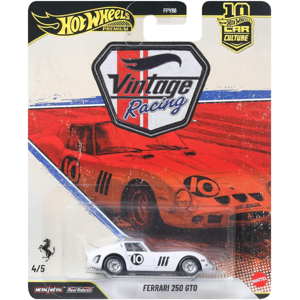 HOT WHEELS Car Culture - FERRARI 250 GTO 1:64 JKF25