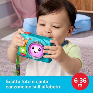 FISHER-PRICE - Fotocamera Scatta e Brilla JNV96