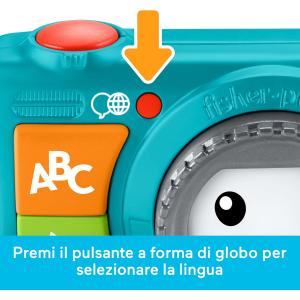 FISHER-PRICE - Fotocamera Scatta e Brilla JNV96