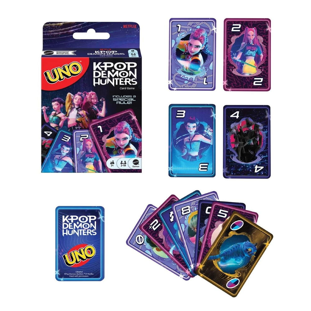CARTE UNO - UNO KPOP DEMON HUNTERS JRV01