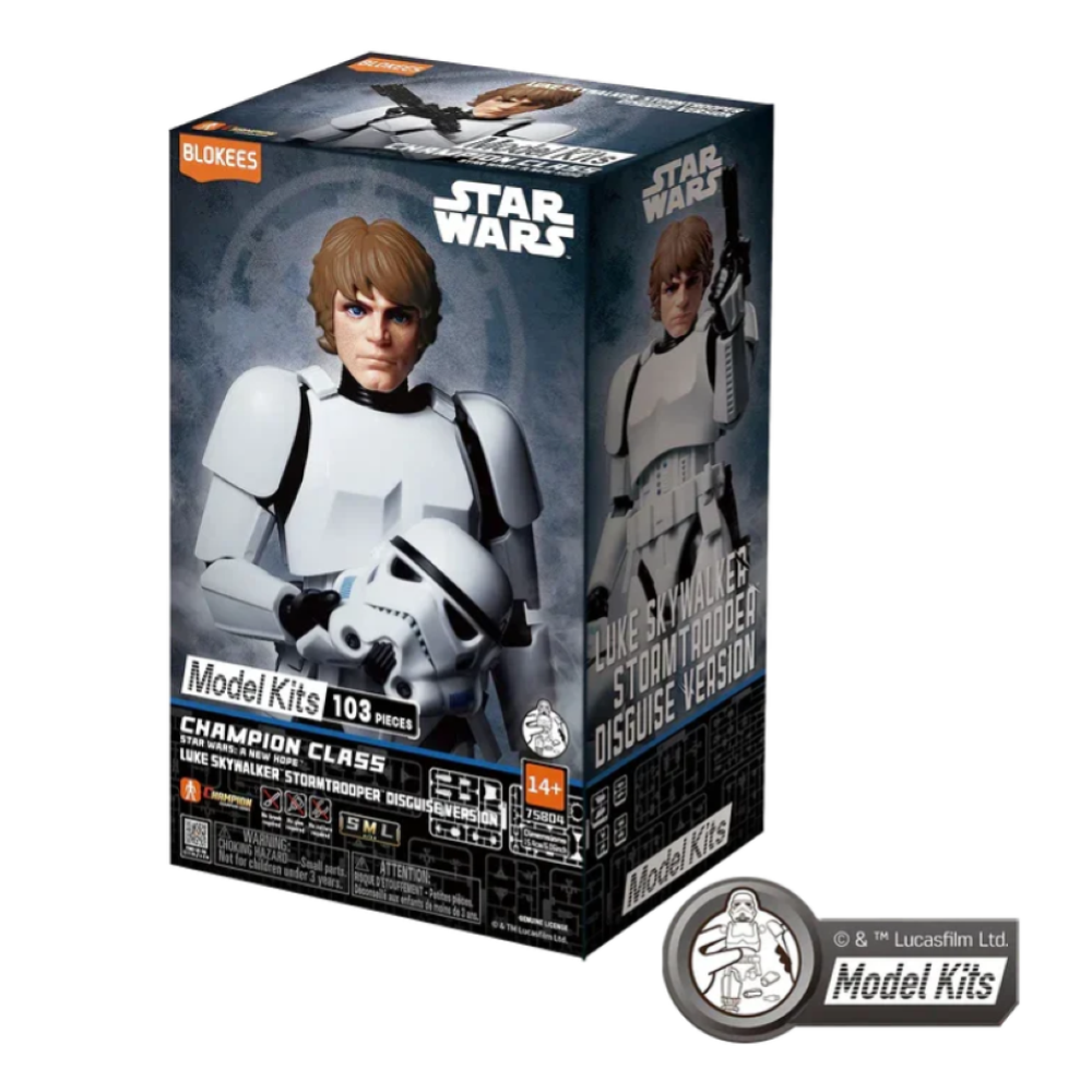 Blokees - Star Wars - Champion Class 04 - 75804 Luke Skywalker - A New Hope . Disguise Versione Model Kits 