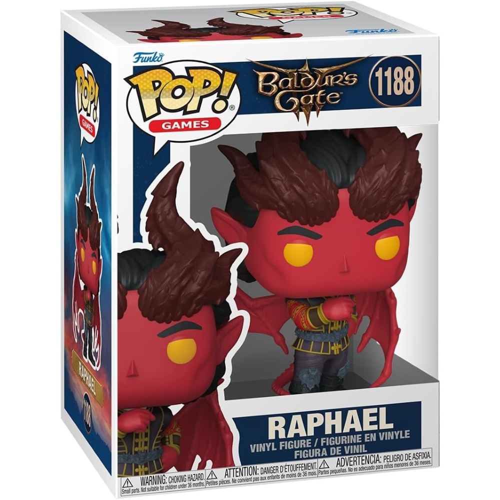 FUNKO POP BALDUR'S GATE - VINYL FIGURE 1188 RAPHAEL 9CM 