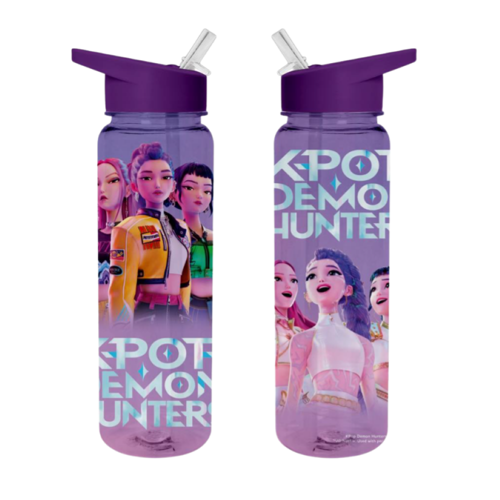 PREORDINE KPOP DEMON HUNTERS - BORRACCIA IN PLASTICA TRASPARENTE *FINE GIUGNO