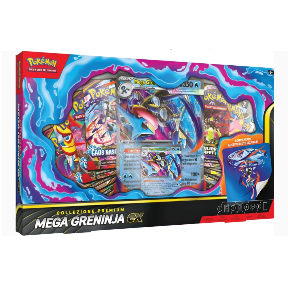 Pokemon Collezione Premium Mega Greninja-Ex (IT) 