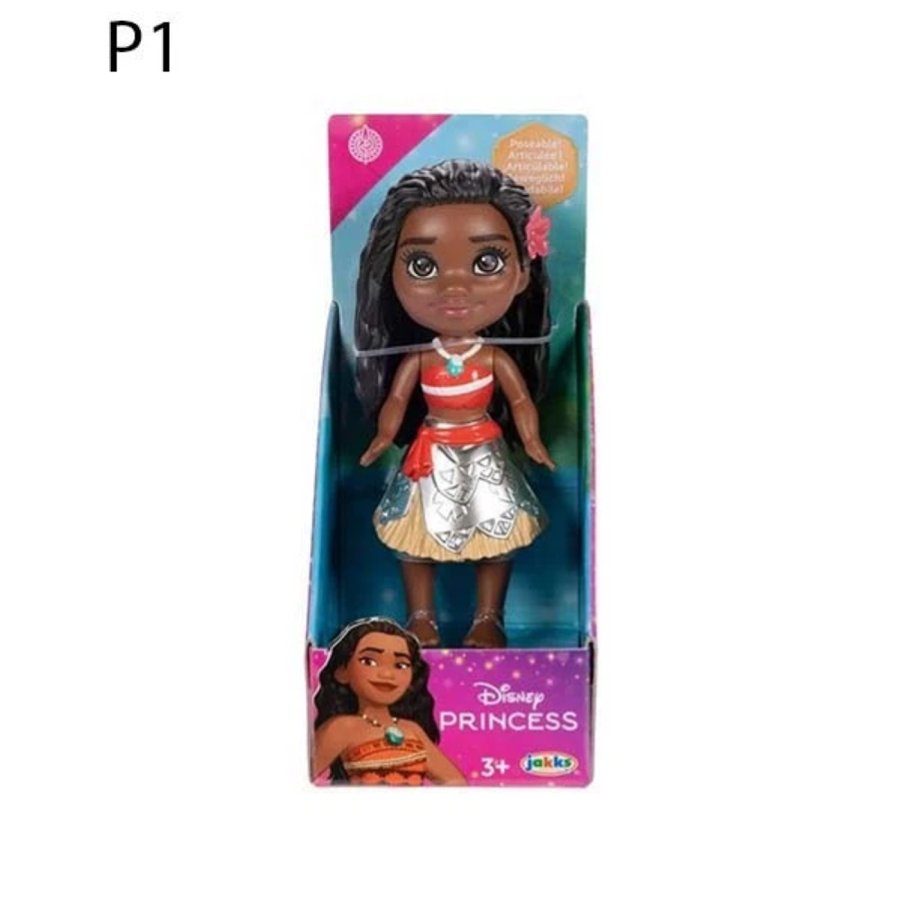 Jakks - Disney Princess bambole Mini 7 cm assortimento 253554-12-PQ-A1-GEN