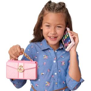 Jakks - Disney Princess Style Collection Smartphone con custodia e accessori 221314-RF1-V2