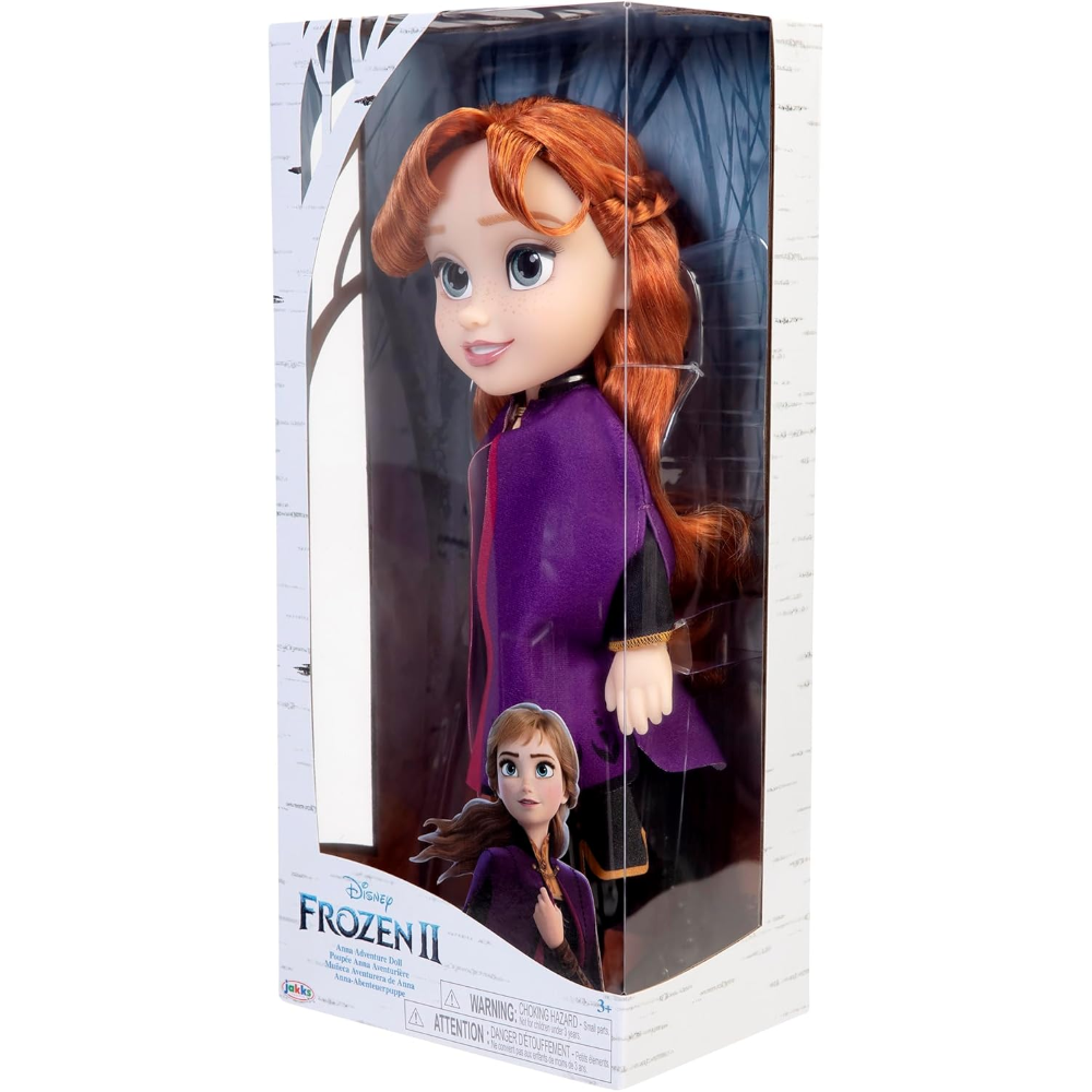 Jakks - Frozen La mia amica Anna Adventure 38 cm 211814-RF2V1-EU