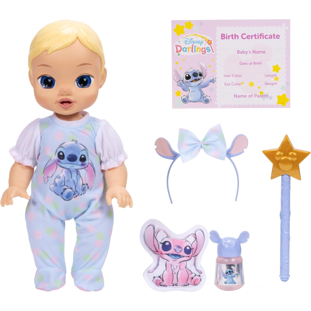 Jakks - Disney Darlings Bambola Feature Deluxe di Stitch 240684