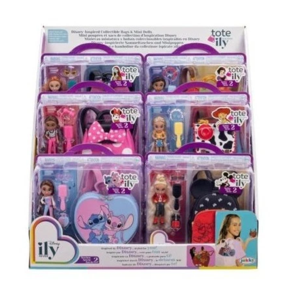Jakks - Disney Ily Assortimento di mini borsette Ily Teenies - Wave 2 253964-V3