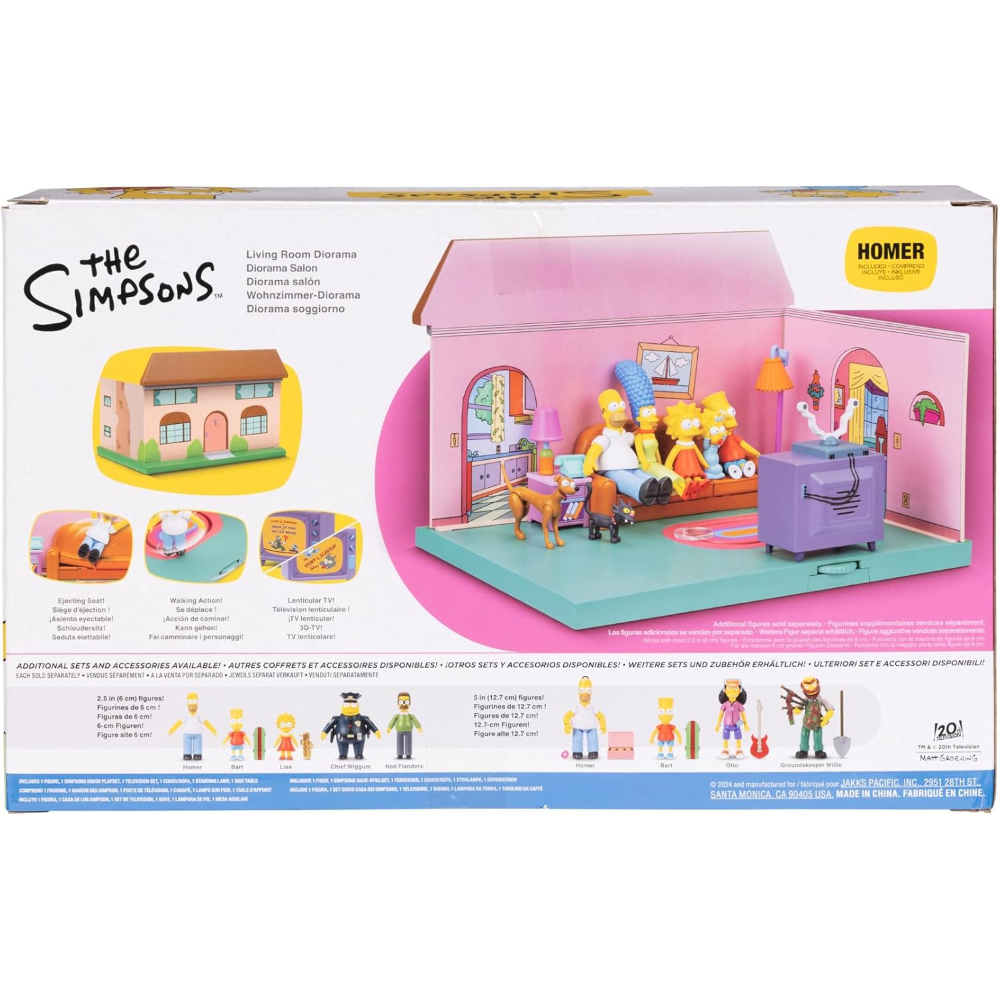 Jakks - The Simpsons playset Casa Simpson 175564