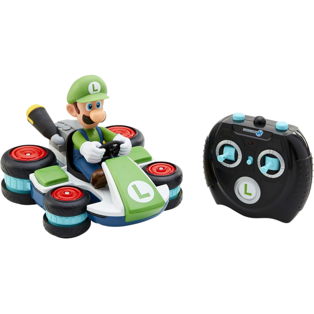 Jakks - Nintendo Luigi Mini-Kart Radiocomandato Antigravità 08988-PKC1-4L